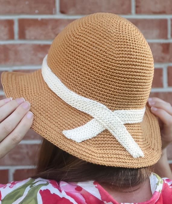 Summer Sun Hat Crochet Pattern