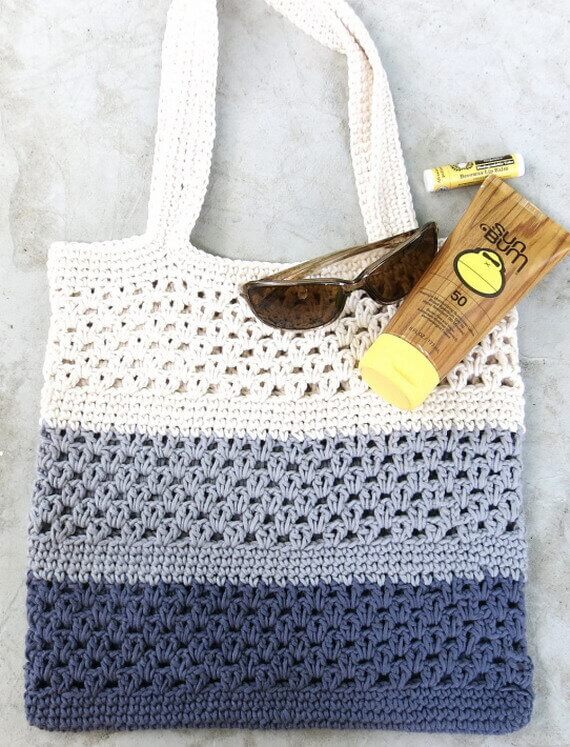Summer Tote Free Crochet Pattern