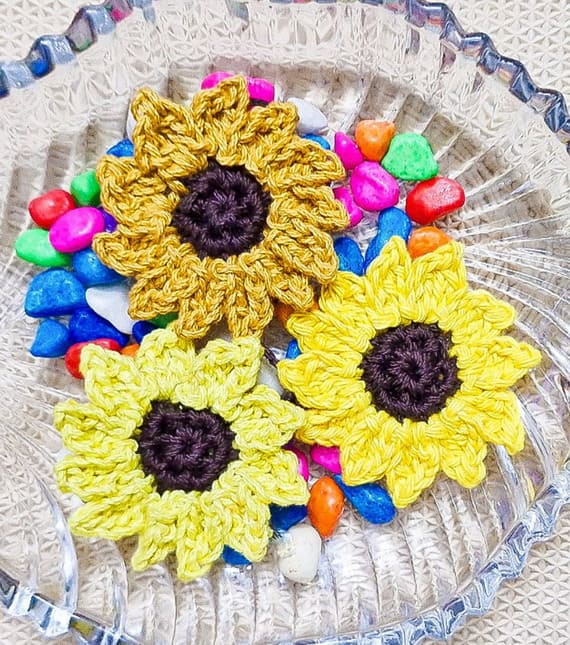 Super Easy Sunflower Applique
