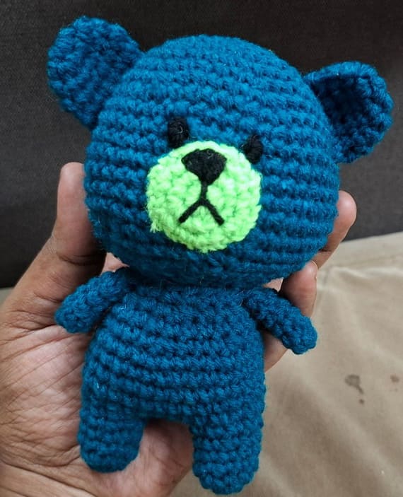 Teddy Amigurumi Bear Free Pattern