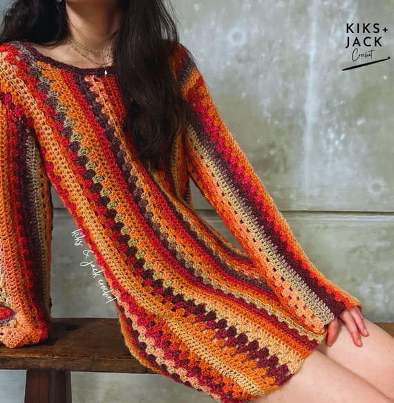 The Easier Swiftie Crochet Dress
