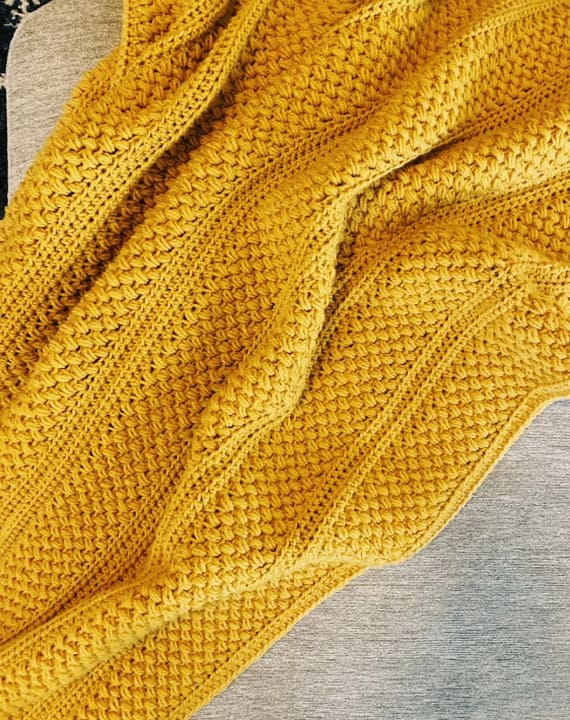 The Finley Blanket Free Crochet Pattern
