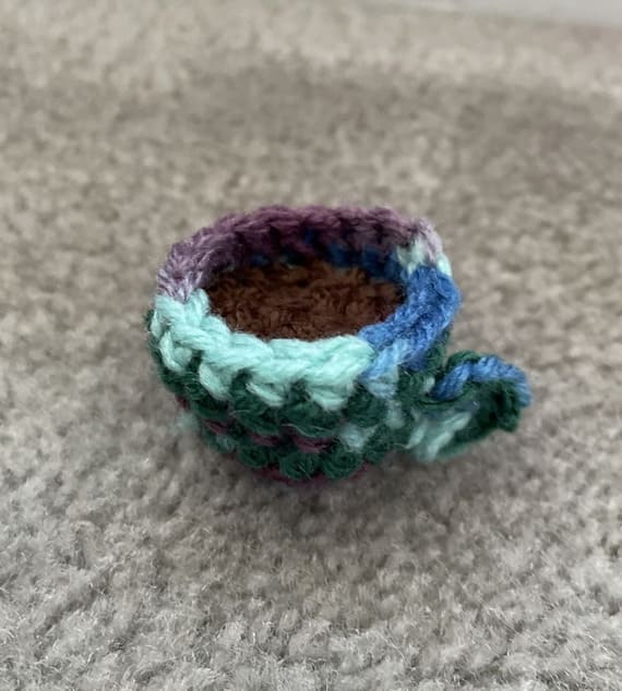 Tiny Coffee Mug Crochet Pattern