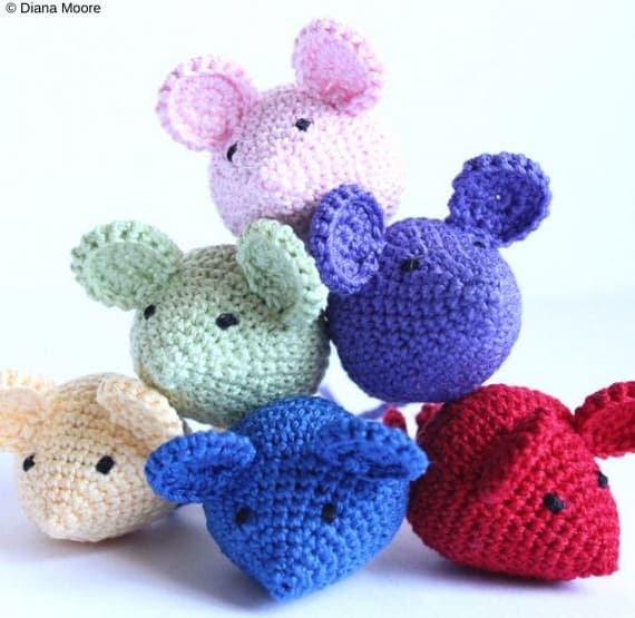 Tiny Crochet Mouse
