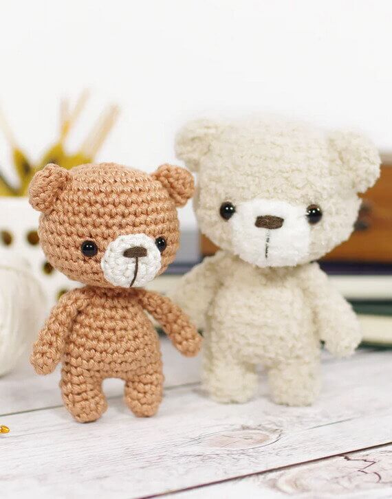 Tiny Teddy Bear Amigurumi Free Crochet Pattern