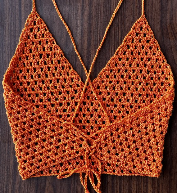 V Neck Granny Stitch Top Video Tutorial