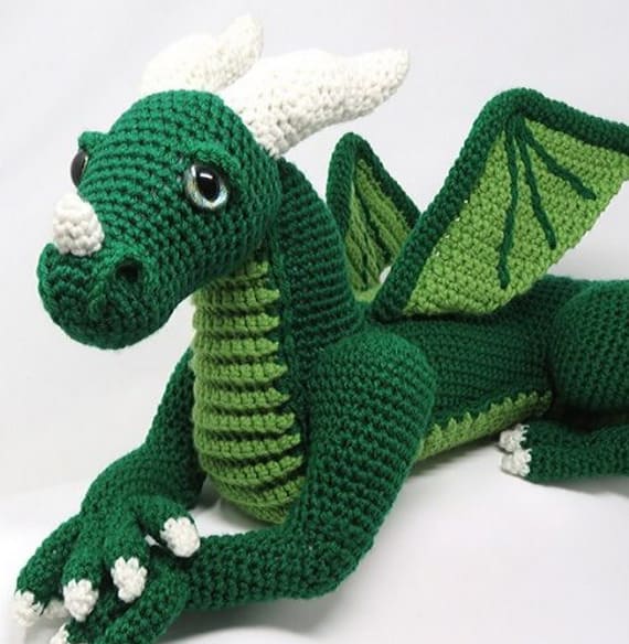 Vincent the Dragon Free Crochet Pattern