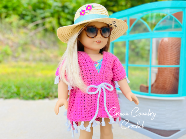 Beach Cover for 18″ Dolls