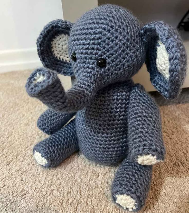 Crochet Elephant Toy Pattern