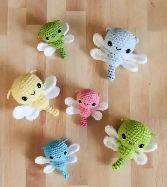 Dash the Baby Dragonfly Free Crochet Pattern