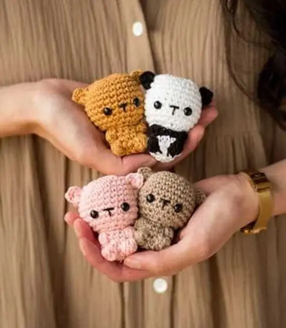 No-Sew Baby Bear Free Crochet Pattern